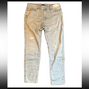 UNIQLO Men Jeans Ultra Stretch Blue Size 35 Inch Waist Slim Fit